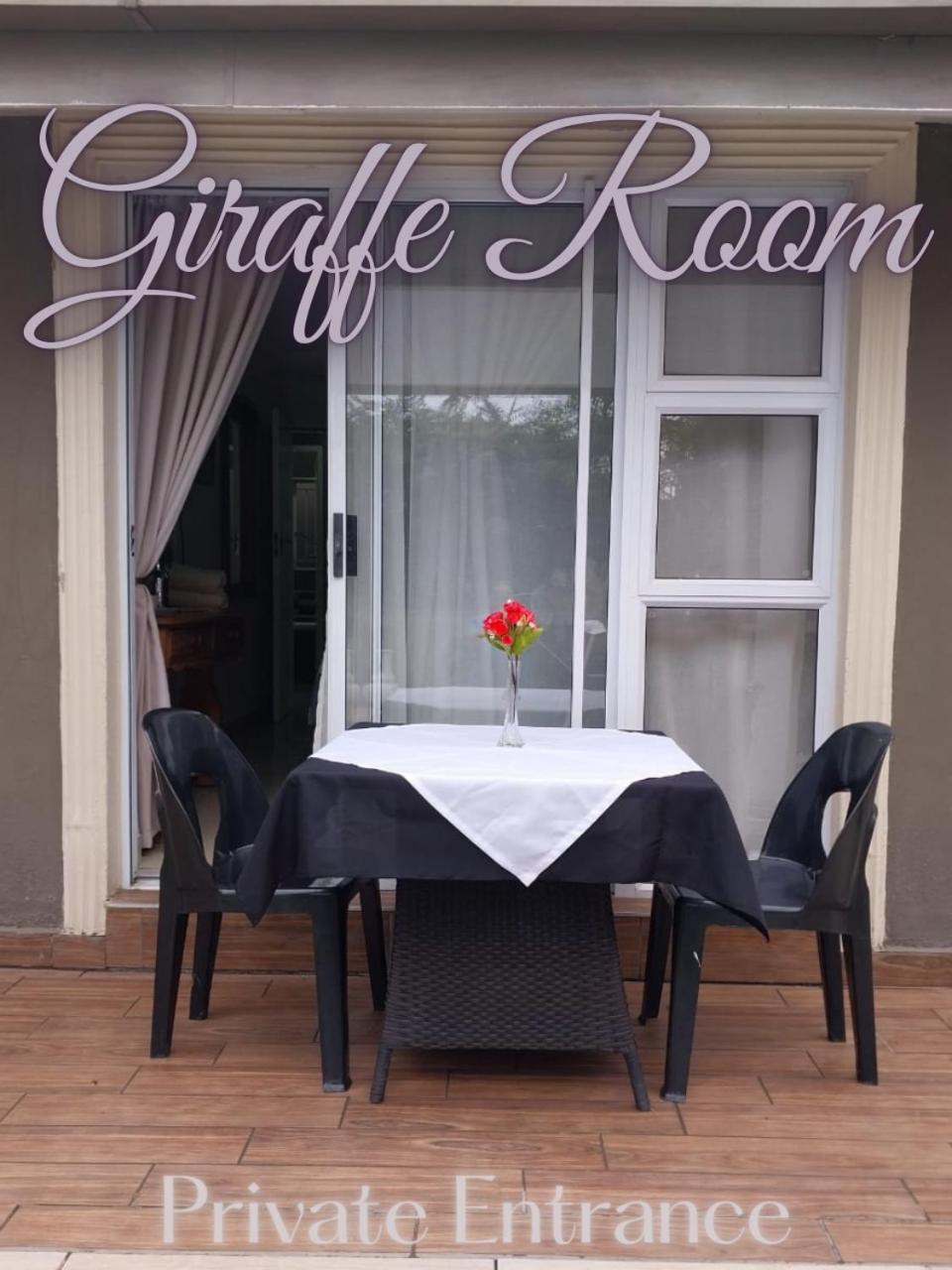 The Giraffe Room At Frederick'S Place Pretoria-Noord Dış mekan fotoğraf